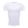 White collision clothing short sleeve