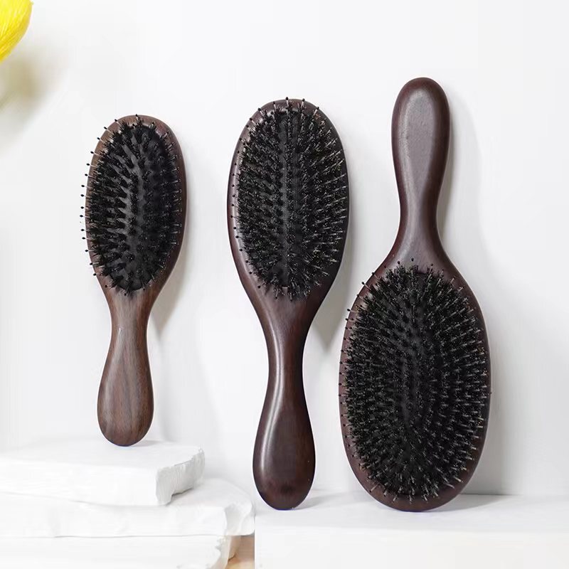 メーカー直売の豚のたてがみの黒檀の頭皮はエアバッグをマッサージして髪をケアします。|undefined
