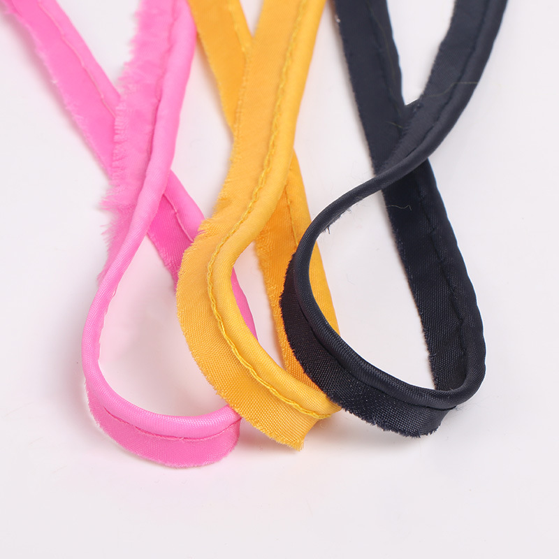 Accessories for clothing 1.0cm zipper trim edge pillow edge banding binding strip clothing insert strip cheongsam edge band wholesale