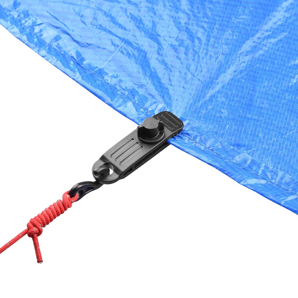 Outdoor Tent Windproof Tent Adjustable Spiral Nylon Sky Curtain Clip Multifunctional Bouncing Ball Rope Matching