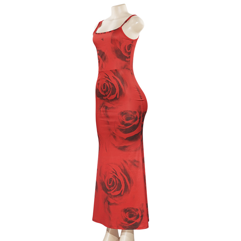 196g Weight Maxi Long Dress Dress Length Type Sleeveless Sleeve Length Sheath Dress Dresses Type Sleeveless Sleeve Type Polyester, Milk Fiber Fabric Type High Waist Waist Line Holiday Occasion U Neck Neckline Regular Fit Fit Type Color Block Pattern 2025 Spring and Summer Season Women's Gender Streetwear Style Wholesale Women's Streetwear Color Block Holiday U Neck Sleeveless Sheath Dress 13