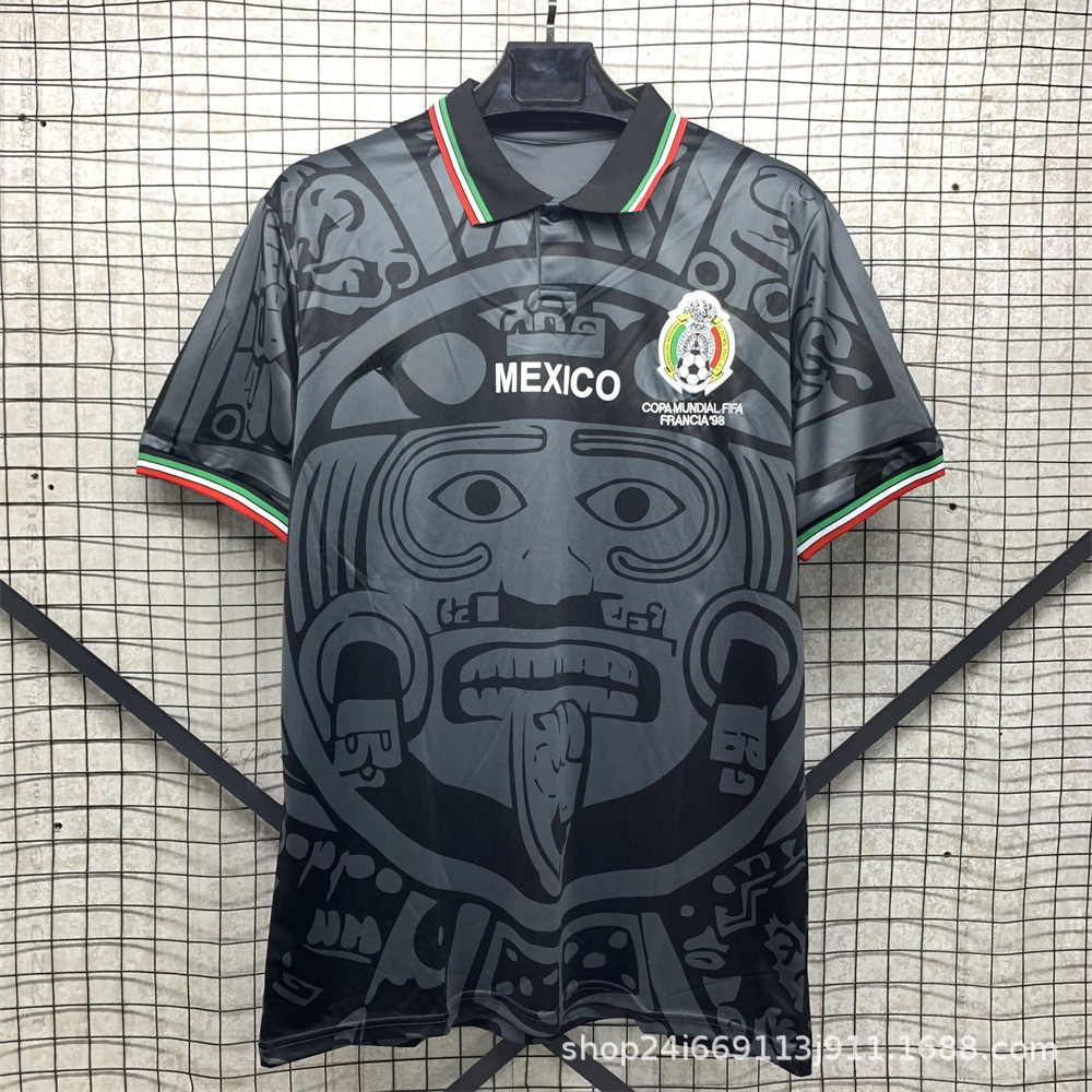 Camiseta de fútbol tailandesa retro Selección nacional Brasil Francia Argentina Portugal Camiseta de manga corta al por mayor Número de impresión