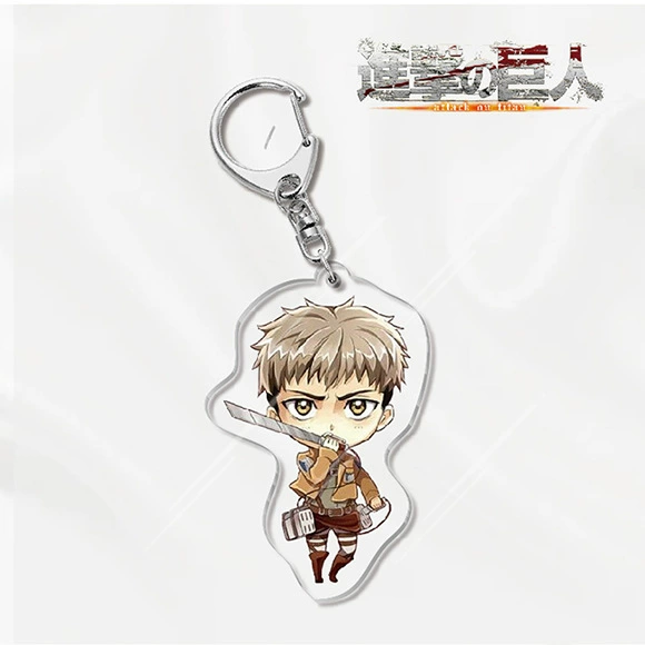 Аниме-игровая атрибутика: акриловый брелок-подвеска Attack on Titan 2 Allen Sanya, креативный подарок