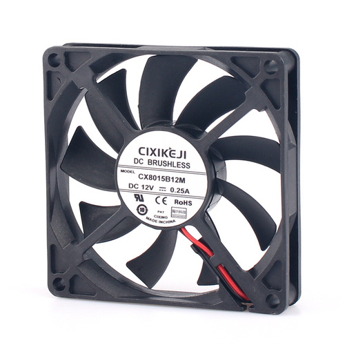 Factory direct supply 8015 cooling fan DC5V12V24V power supply thin chassis computer power supply CPU industrial fan