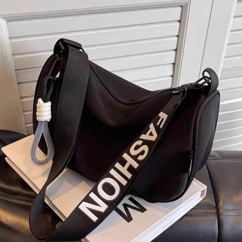 Bolso de Oxford Impermeable para Mujer, de Gran Capacidad y Ligero, Cruzado, Diseño de Nicho, Estilo Deportivo Versátil, Bolso Casual