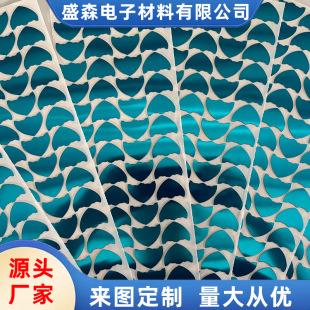 Factory Wholesale Pet Supply Mirror Adhesive Stickers with Electroplating, Free Samples Available, High-Gloss Mirror Finish