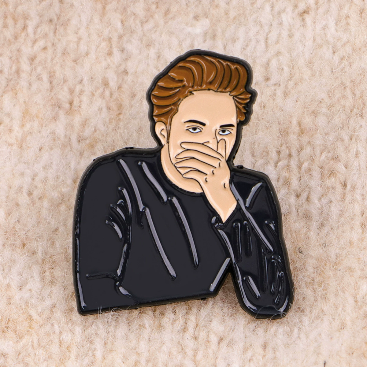 Cartoon brooch, creative badge, bag, accessory