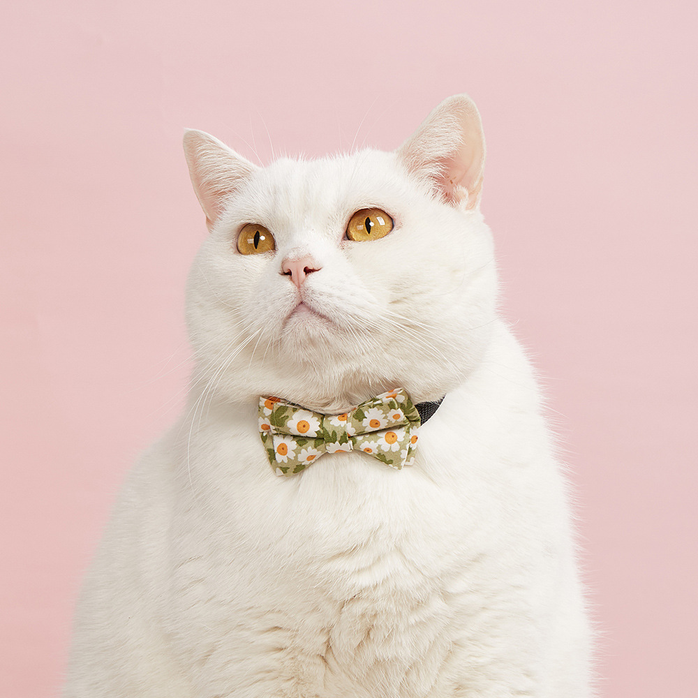 Fabricante TANPOPO corbata transfronteriza corbata para mascotas gato arco collar ajustable accesorios para mascotas