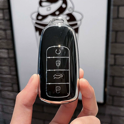 Chery Ruihu 8plus Key Case | Car key bag - chery-h-smart-4-key-single-shell-black