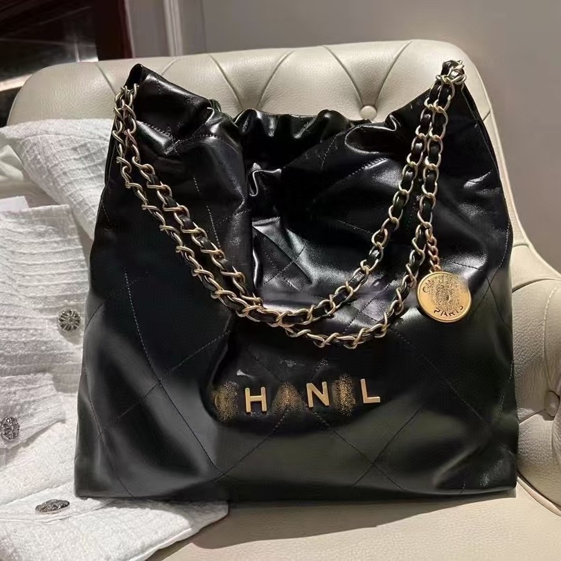 High Version Xiaoxiangfeng 22Bag Garbage Bag Women's Bun Mother Bag Single Shoulder Chain Bag New Shopping Bag Tote Bag