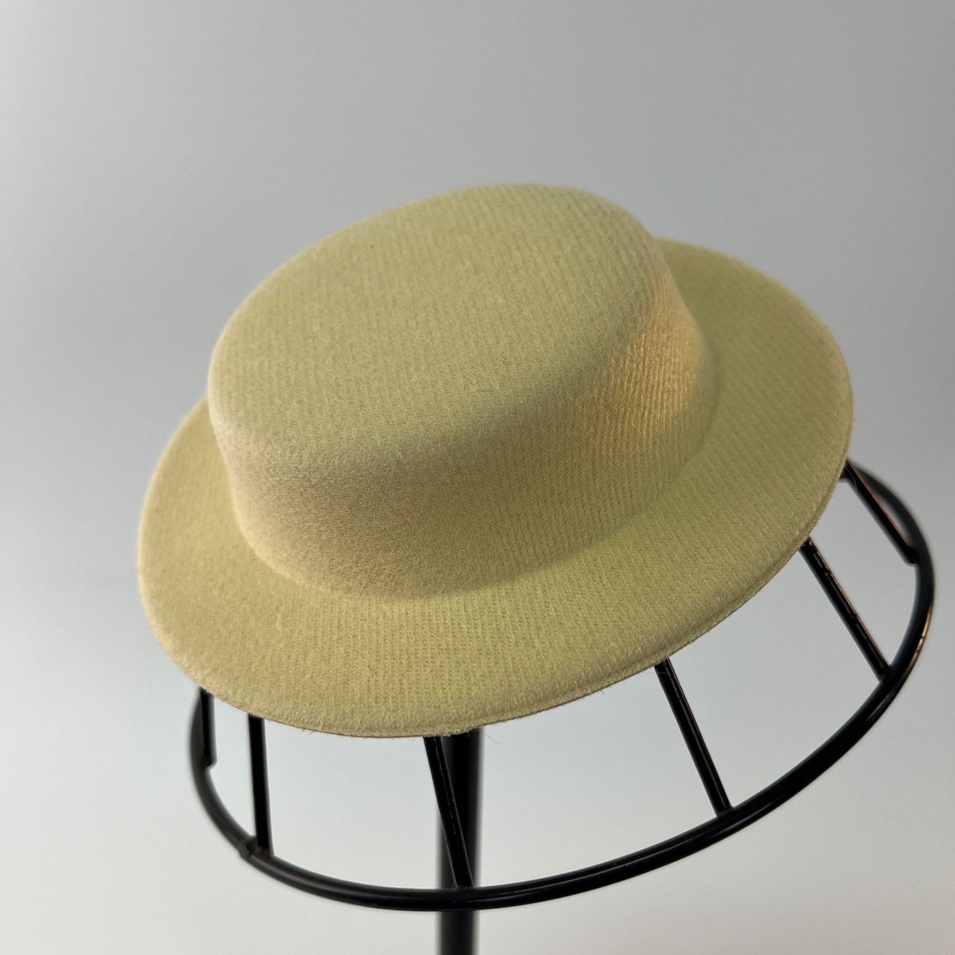 Accesorios DIY SD muñeca sombrero pequeño sombrero de tela Bjd muñeca tirar sombrero de tela Lolita sombrero desnudo hecho a mano 13cm