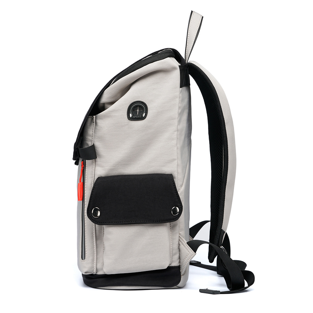 2023 Nieuwe bestverkochte Oxford-stoffen rugzak met grote capaciteit voor herencomputerrugzak voor buitengebruik, mannelijke studentenrugzak_voghion.com