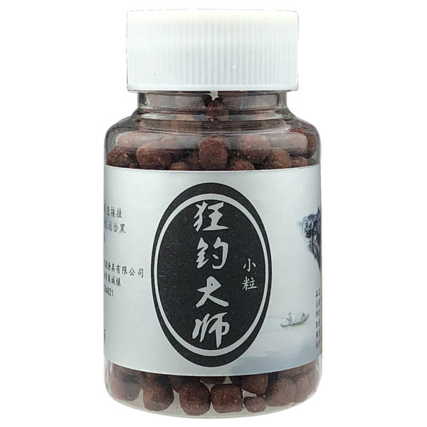 Crazy Fishing Master Crucian Carp Bait Carp Grass Carp Luofei Granular Bait Black Pit Fishing Master Fishing Bait