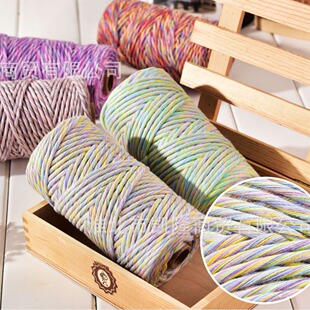 3.5mm��ɫ�ι����K �����K diy�־����K macrame�����Kܛ���K�S��