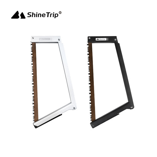 Shanqu Outdoor Folding Saw Aluminum Alloy Camping Multifunctional Saw Camping BC Survival Handheld Cutting Portable Saw