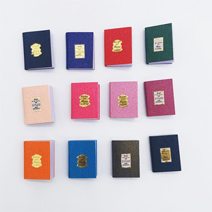 Dollhouse12 Mini Pocket Ins Classical Colorful Book Dollhouse Accessories Model Bjd Shooting Props