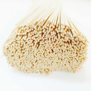✅ Extra Fine Bamboo Skewers 1.5*20/25/ 30cm Small Meat Skewers Toothpicks Meat Bowl Chicken Takeaway Small Bamboo Skewers Multi-Province Batch