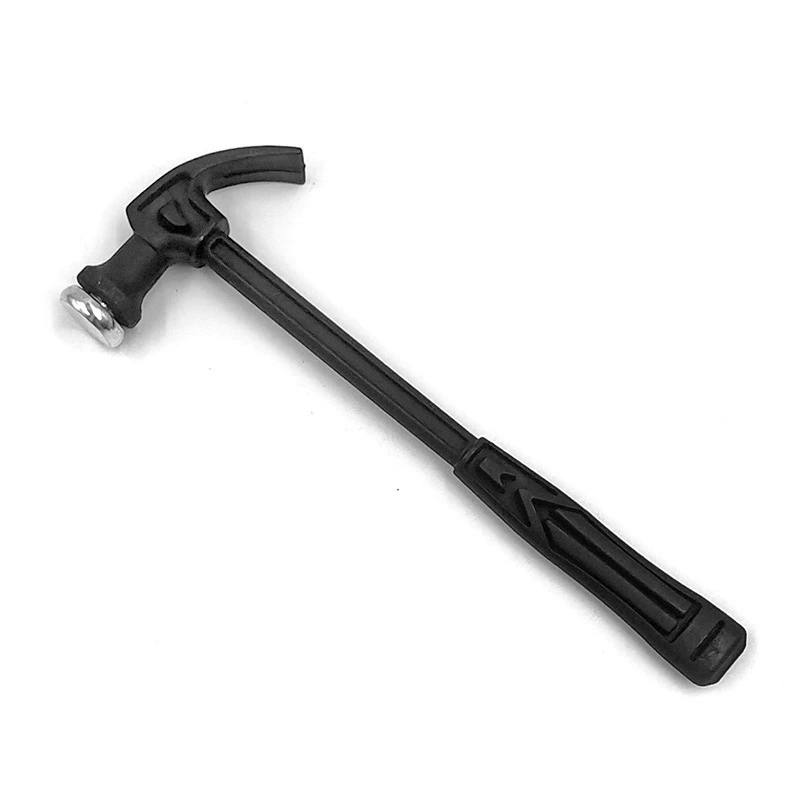 Plastic small handle, black hammer for home use