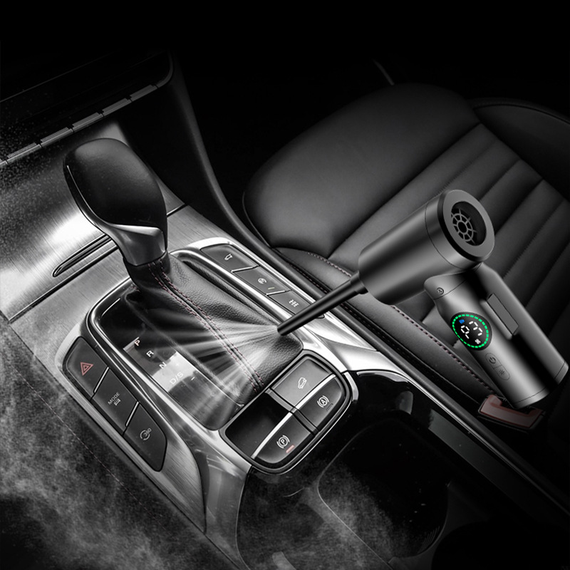 Car-mounted dust blower, household cleaning wireless portable vacuum cleaner, multifunctional blower and vacuum cleaner, air pump with vacuum function