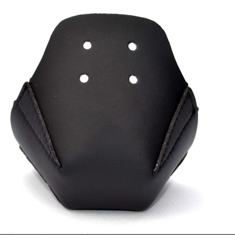 En stock accesorios de la polea japonesa y coreana equipo de protección desgaste rápido patinaje patines patinaje sobre ruedas zapatos cabeza cubierta protectora de cuero a prueba de humedad