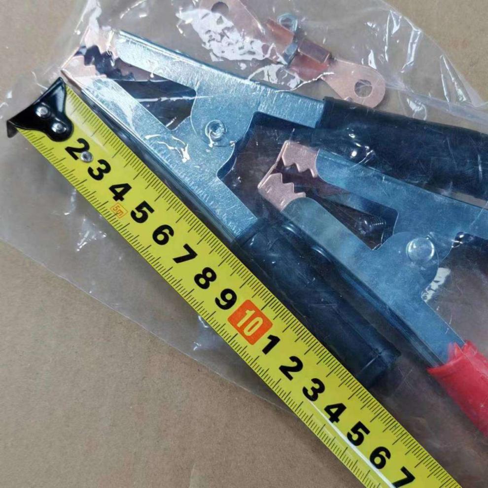 Battery Clamps with Thickened Copper Heads for Car Batteries, Jump-Starting Connection Cable Clamps, Charger Clips, Large and Small Alligator Clips