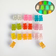 V 31441 Transparent Bear Resin Accessories ͸��С�����