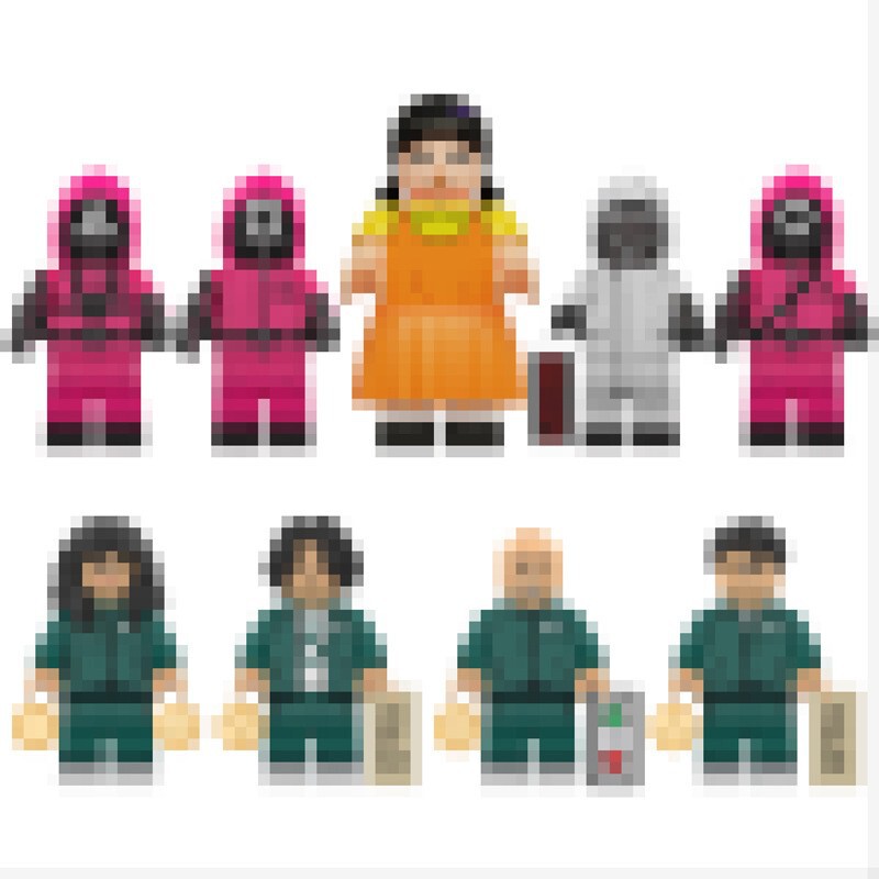 Specialized in Foreign Trade, Kdl808 Tv Game Series Children's Assembled Toy Figures Building Blocks Wholesale K2053-2060 Specialized in Foreign Trade, Kdl808 Tv Game Series Children's Assembled Toy Figures Building Blocks Wholesale K2053-2060