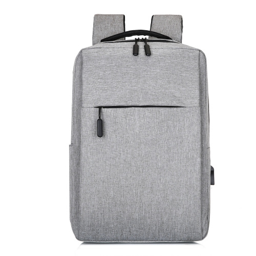 Large Capacity Business Backpack with Printing Function, USB Charging Multi-functional Laptop Bag Dual Shoulder Bag for Men