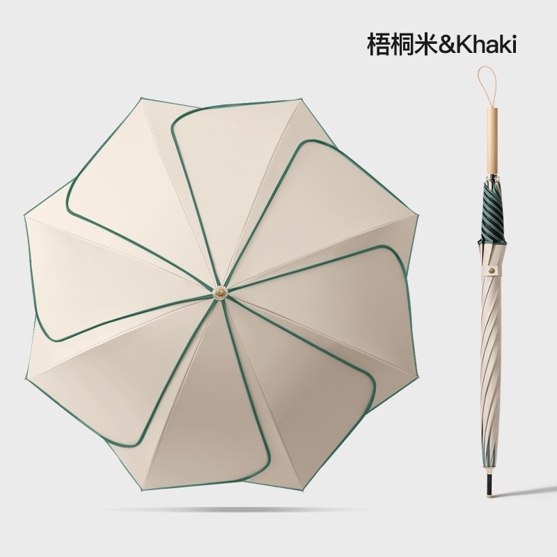 复古大号手动16骨野玫瑰雨伞晴雨两用遮阳伞折叠伞黑胶防晒太阳伞|undefined