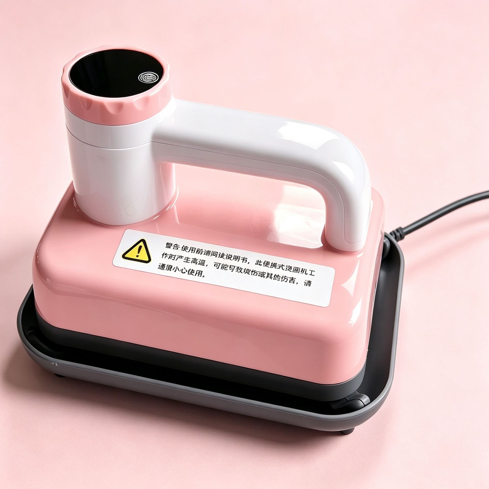 Tarjeta de imagen doméstica inteligente máquina de calentamiento de frijoles, impresión de transferencia térmica con un botón, máquina de calentamiento de mano pequeña máquina de calentamiento de frijoles, máquina de planchar
