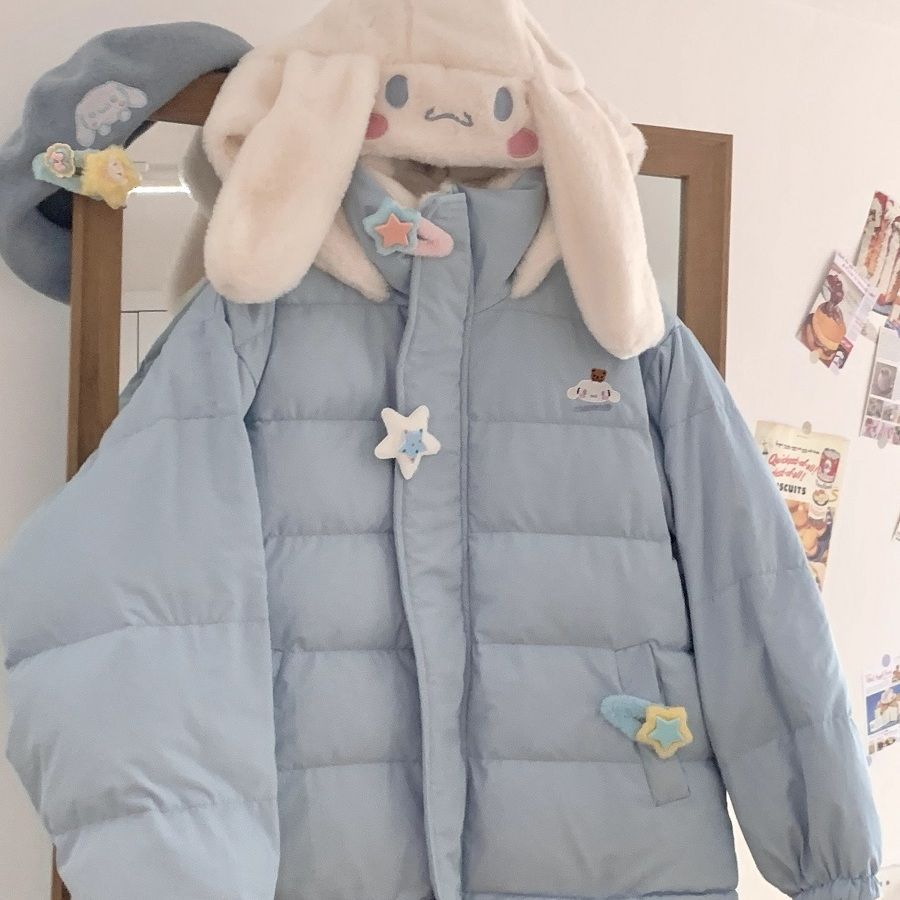 유구이 개 양면 면 패딩 재킷 A808