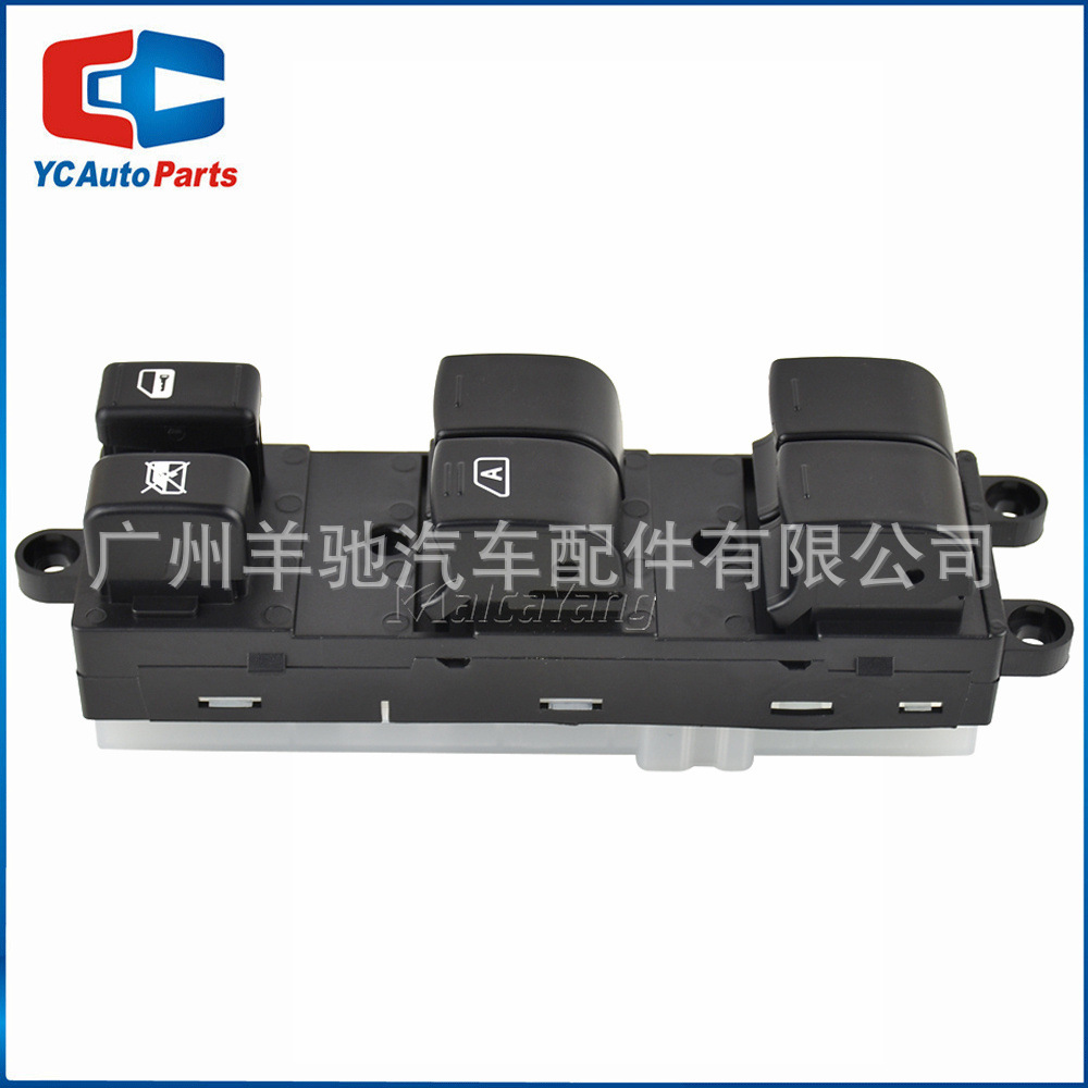 25401 - ED500 Interruptor principal de ventana de elevación de vidrio para Nissan Tiida C11 SC11