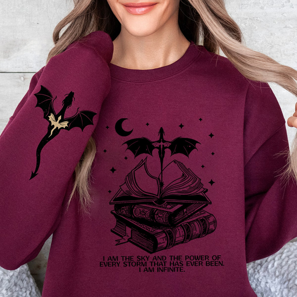 Basgiath War College Double-side Sweatshirt Fourth Wing Swea