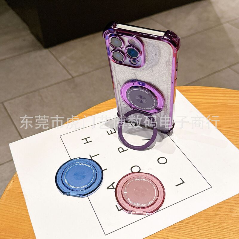 M8 バックステッカー携帯電話ホルダーワイヤレス充電可能な磁気ホルダーメーカー卸売携帯電話リングバックルユニバーサル携帯電話ホルダー|undefined