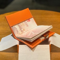 H パスポートホルダー保護カバー ユニセックス ビジネス ファーストレイヤー 牛革 EP ハイエンド トラベル ドキュメント バッグ