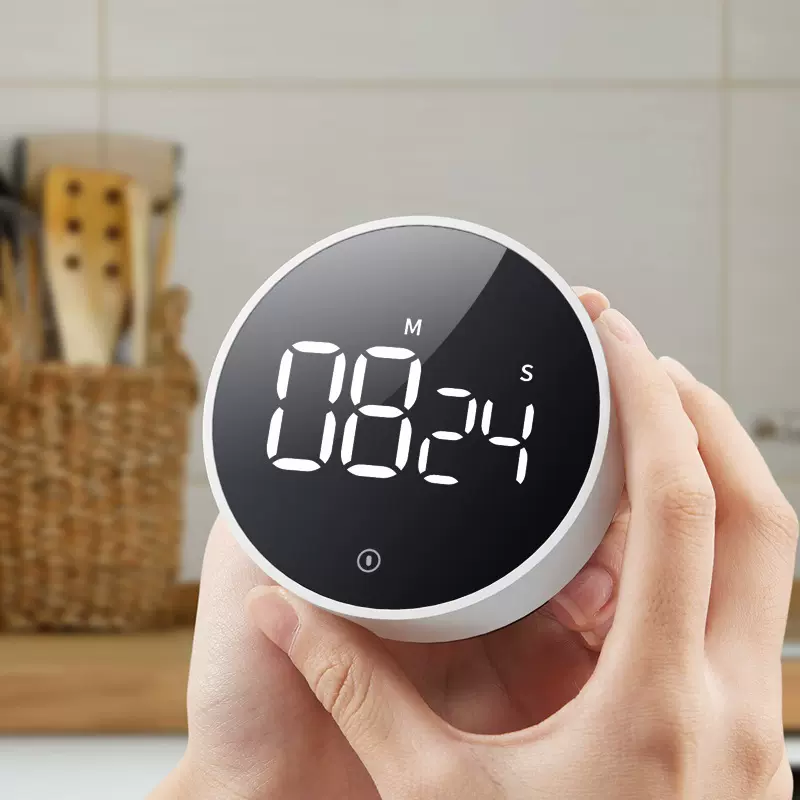 创意旋转计时器 厨房烘焙运动倒计时 学生考研时间管理提醒定时器
