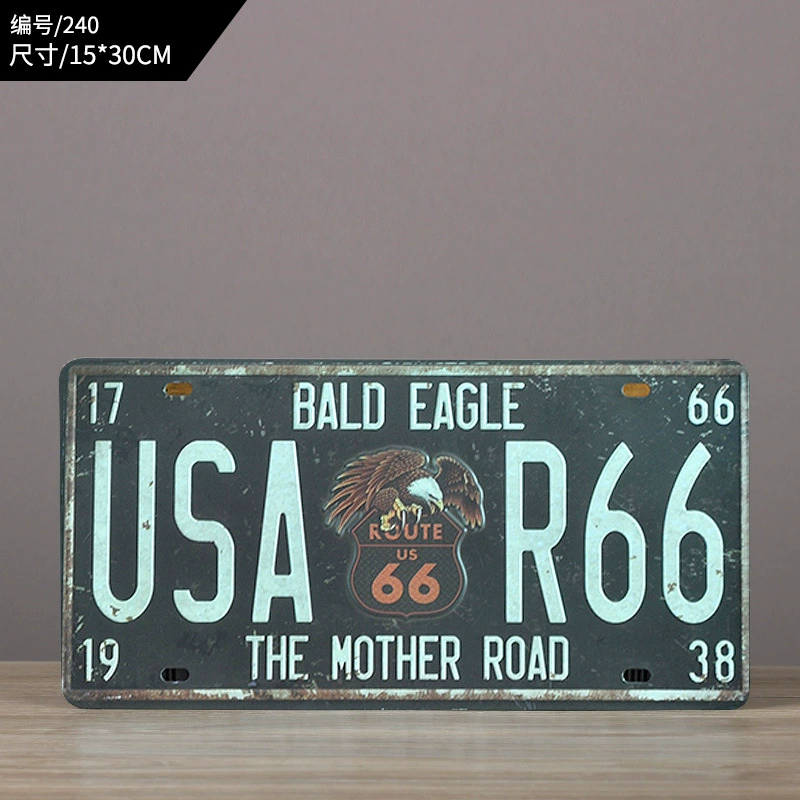 Retro creative wall pendant, decorations, American style