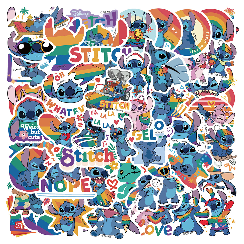 Una variedad de dibujos animados genuino película carácter pegatinas DIY equipaje refrigerador teléfono móvil pad guitarra computadora agua taza pegatinas