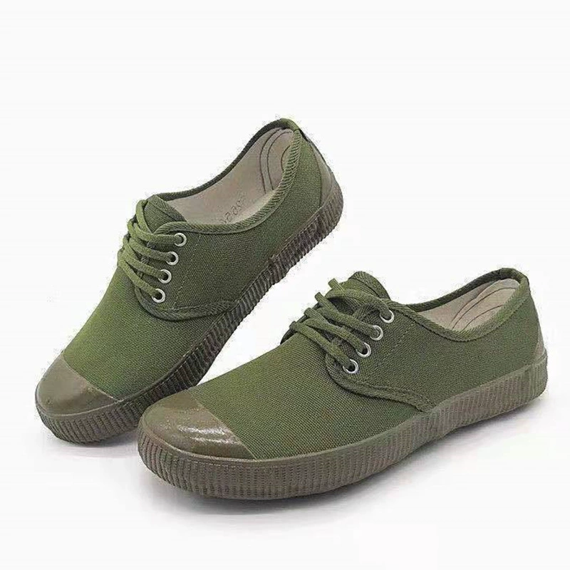 Обувь Jiefang, Мужская парусиновая весенне-летняя обувь для сельскохозяйственных угодий, рабочая Тканевая обувь, рабочая обувь, женская осенняя тренировочная обувь на резиновой подошве