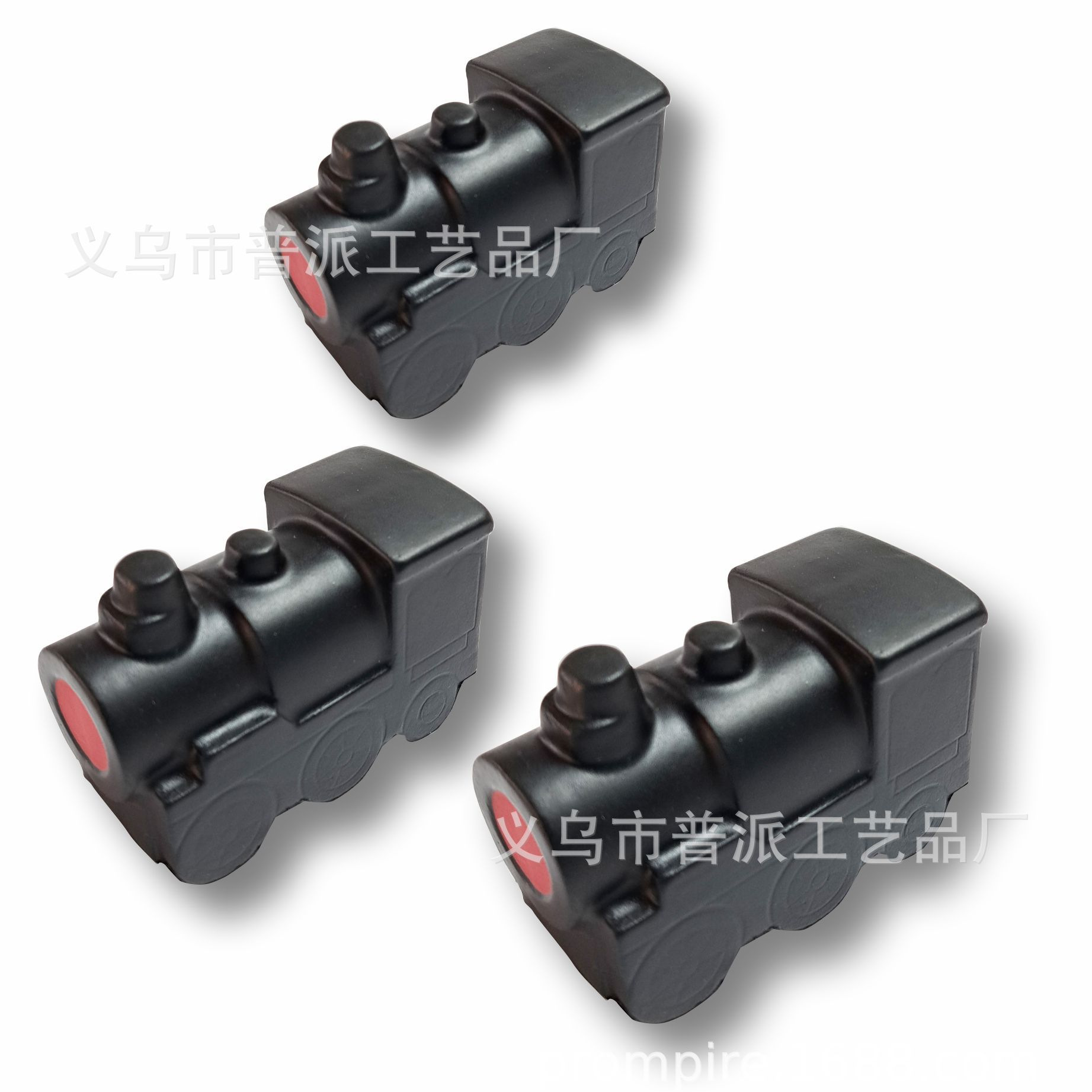 现货pu火车头模型，火车头减压玩具，列车头压力球，train toy