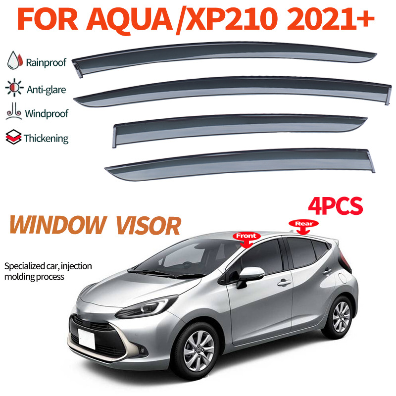 Suitable for Toyota 21-23 Aqua Window Rain Visor Toyota Aqua Window Visor