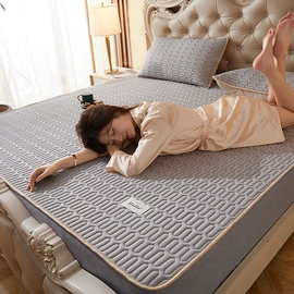 化纤床垫;乳胶凉席;榻榻米床垫