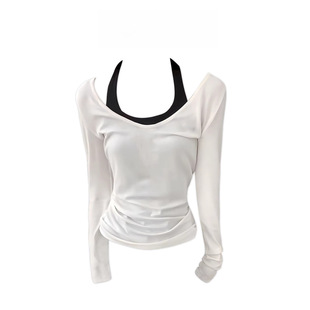 罩衫吊带两件套