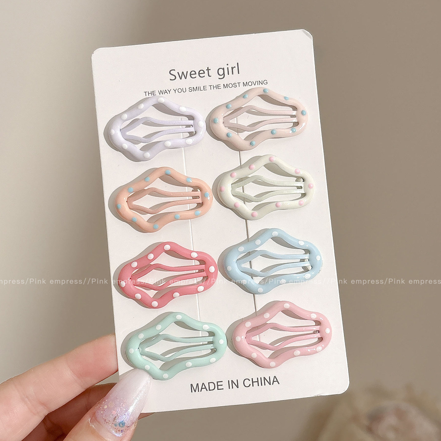 Broches para Cabello BB con Estrella de Cinco Puntas Aleación para Mujeres