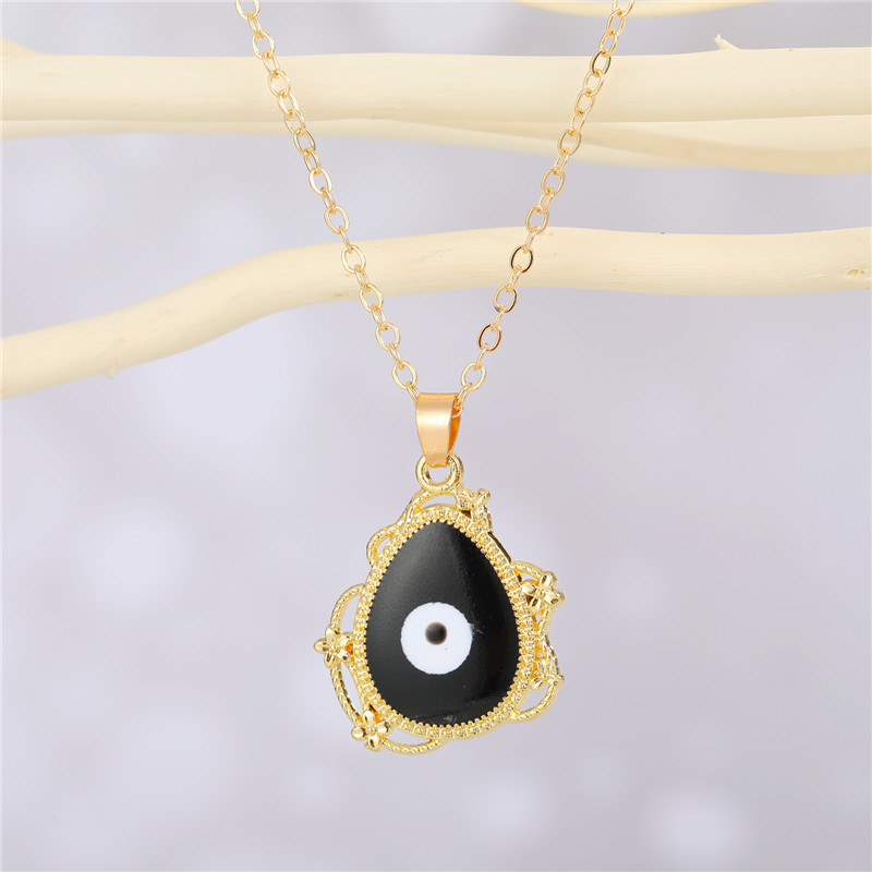 Fashion Geometric Eye Alloy Necklace Wholesale display picture 6