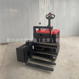 1T lateral narrow roadway forklift four-way truck electric pallet truck stacker battery stacker manufacturer