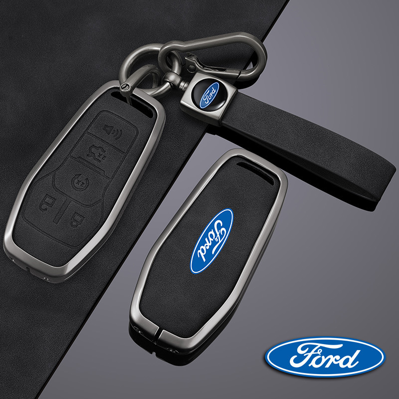 Suitable for Ford Taurus Key Set 17-18 Explorer Mustang mustang Car Buckle Case Metal