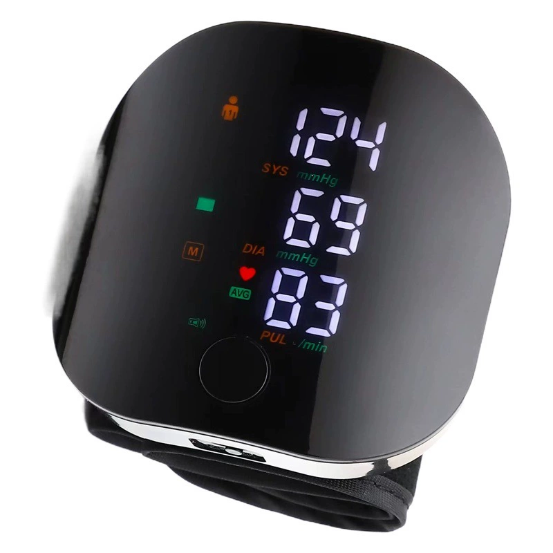 Внешняя торговля русская светодиодная зарядка сенсорный запястье сфигмоманометр испанский измеритель артериального давления вьетнамский BK-606