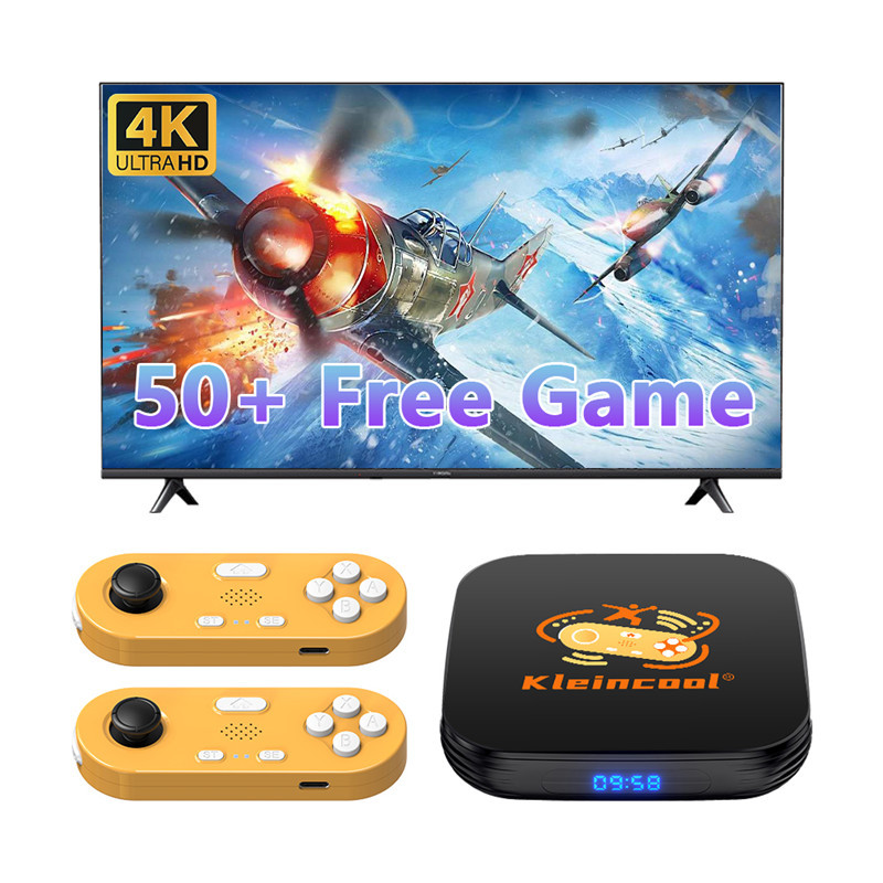 Kleincool-X8 Set-Top Box Android 12 H618 Somatosensory Game Family Paradise Tv Box Hd