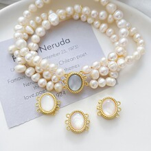 �\�Ͻ���18K ��ɫ���ſ����F��DIY؈��ʯ�������������